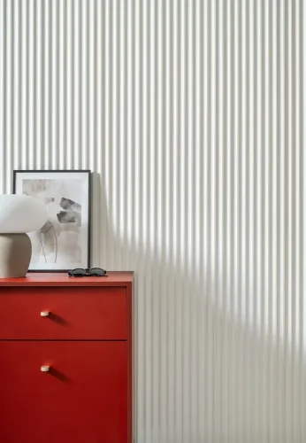 Detail na obkladový panel s technologií proti poškrábání 