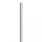 LINEA 1 drevená lamela na doske - biela | biela, 2750 x 64 x 40 mm
