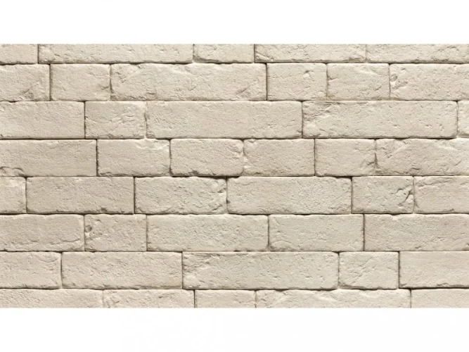 VZOREK - Cihlový obklad, ZE SÁDRY, BRICKAL 1, světlá, 380 x 124 mm, tloušťka 15-21 mm
