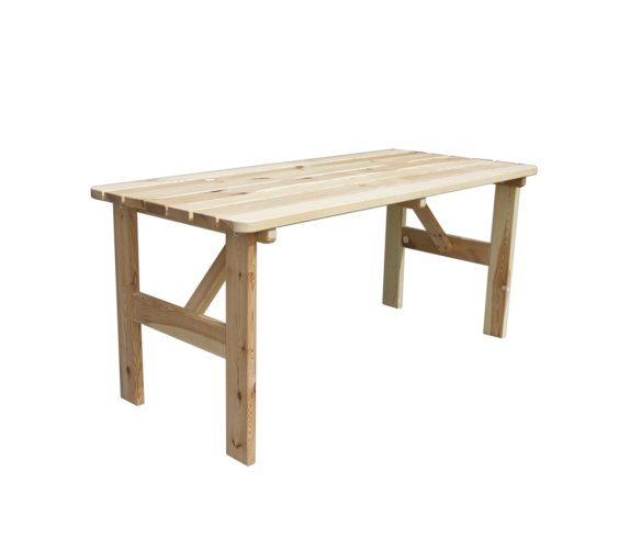 VIKING stůl z masivní borovice 150 / 180 / 200 cm - Délka (mm): 1500 mm
