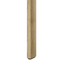 Otočné volně stojící lamely, DUBOVÁ DÝHA, 30 x 70 x 2750 mm, MDF + DÝHA