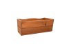 Truhlík 44 / 64 cm - zelený, hnědý, přírodní - Barva: Zelená, Rozměr: 170 x 440 x 220 mm