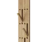 Lamelový věšák - 285 x 2750 x 46 mm, (MDF), DUBOVÁ DÝHA