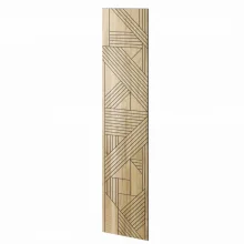 Frézované lamelové panely pro individuální design vašeho interiéru