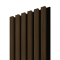 Akustický panel ACOUSTIC LINE - ezotica | černá, 2650 x 245 x 22 mm, lamely MDF + FINISH FOLIE, akustický podklad FILC