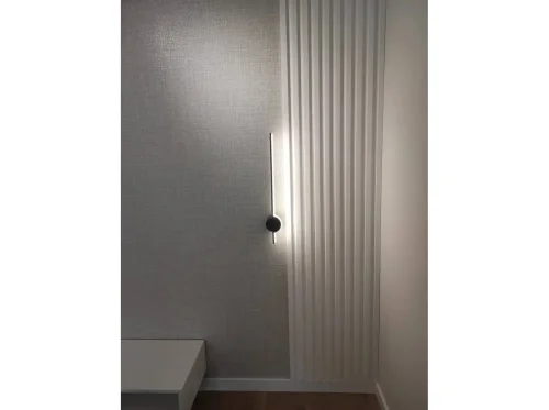 Realizace nadčasového zákoutí – Lamelové panely bílé barvy