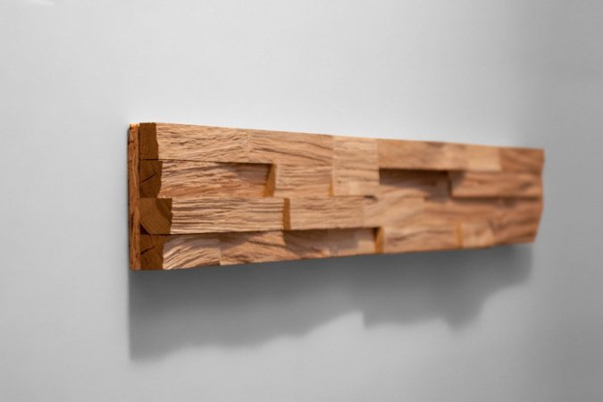Dubový štípaný panel 