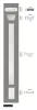 Pilastr - 175 x 308 x 88 mm