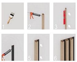 Instalace lamel krok za krokem