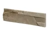 Betónový obklad, Z BETÓNU, MADERA 1, hnedosivá, 93 x 200 - 340 mm, hrúbka 8-23 mm, 0.49 m2