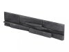 Betonový obklad, Z BETONU, GRENADA 5 - graphite, středně šedá, 550 x 117 mm, tloušťka 22-38 mm, 0.32 m2