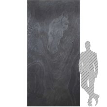 Kamenná dýha - Black Slate, 1220 x 3050 x 3 mm