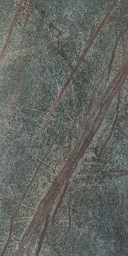 Kamenná dýha - Rainforest Green, 1220 x 610 x 3 mm