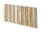 Lamelový panel HAARLEM - DUBOVÁ DÝHA, 600 x 300 x 11 mm, ČERNÝ MDF PANEL