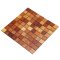MERBAU mozaika 2D - drevené obklady do kúpeľne a kuchyne - Mozaika: 30 x 30 mm