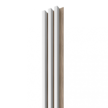 Dřevěná lamela LINEA 3 - bílá / dub