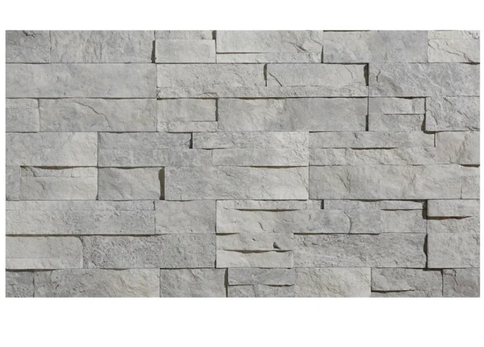 Betónový obklad, Z BETÓNU, TOLEDO 1, stredne sivá, 100 x 308 mm, hrúbka 9-26 mm, 0.49 m2