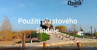 Realizací plastového šindele