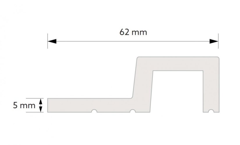 schéma ukončení pro koncové panely.