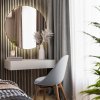 Akustický panel ACOUSTIC LINE - hakira beige | černá, 2650 x 245 x 22 mm, lamely MDF + FINISH FOLIE, akustický podklad FILC