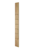 Lamelový věšák - 285 x 2750 x 46 mm, (MDF), DUBOVÁ DÝHA