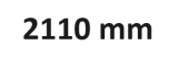 2110 mm