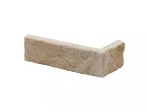 Tehlový obklad, ROH, Z BETÓNU, CAMBRIDGE 2, hnedá, 80 - 190 x 63 mm, hrúbka 12-18 mm, 0.47 m2