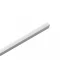 LINEA SINGLE - Drevená lamela na stenu, biela, 2750 x 28 x 37 mm