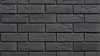 Cihlový obklad, Z BETONU, BOSTON 5 - graphite, tmavě šedá, 222 x 73 mm, tloušťka 8-21 mm, 0.52 m2