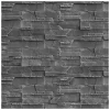 Kamenný obklad, Z BETONU, SAKURA 2, tmavě šedá, 145 x 550 mm, tloušťka 14 - 26 mm, 0.48 m2