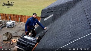 MONTÁŽŇÍ VIDEO: Jak na ÚŽLABÍ U VIKÍŘE (Volské oko, Napoleonský klobouk) u plastového šindele EUREKO DDS II