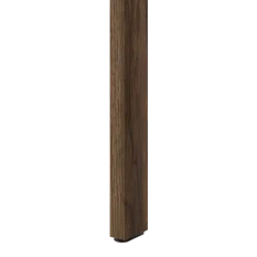 Otočné voľne stojace lamely, ORECH, 30 x 70 x 2750 mm, MDF + FINISH FOLIE