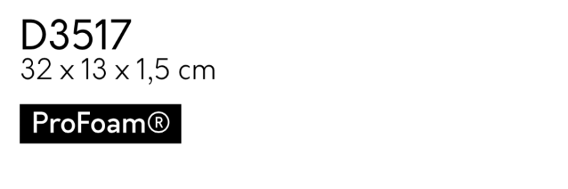 Ozdoba - 130 x 320 x 15 mm