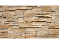 Betonový obklad, Z BETONU, GRENADA 7, světle hnědá, 550 x 117 mm, tloušťka 22-38 mm, 0.32 m2