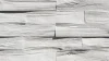 Betónový obklad, Z BETÓNU, TIMBER 2, biela, 530 x 117 mm, hrúbka 12-28 mm, 0.43 m2
