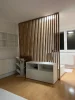 Dělící lamelová stěna - DUB WOTAN, (kompletní sada), MDF + FINISH FOLIE, 29 předpřipravených šířek od 510 do 2750 mm, libovolná výška (maximálně 2750 mm), 70 mm tloušťka příčky - Typ lamel: V úhlu 45° k základně
