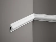 Nástenná lišta – HLADKÁ, tvrdý plast PolyForce (HD Polymér), základný biely náter (pretierateľný), 41 x 17 x 2000 mm Nástenná lišta – HLADKÁ, tvrdý plast PolyForce (HD Polymér), základný biely náter (pretierateľný), 41 x 17 x 2000 mm