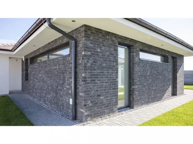 Cihlový obklad, Z BETONU, COUNTRY 672, šedá, 205 x 62 mm, tloušťka 14-17 mm, 1 m2