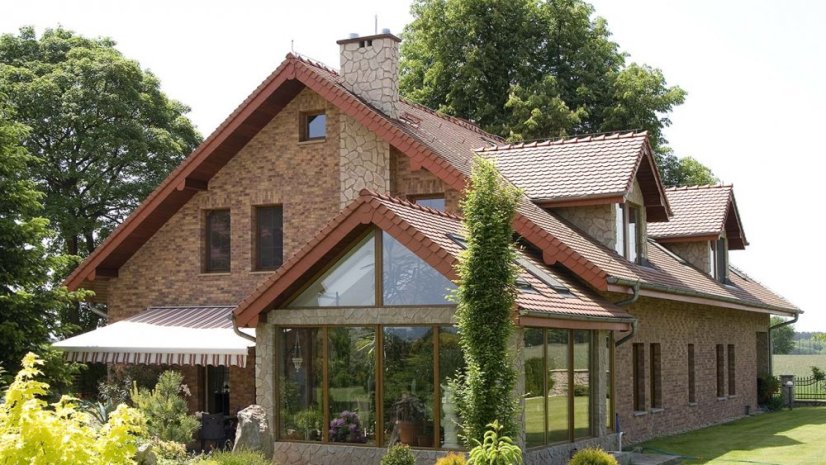 Cihlový obklad, ROH, Z BETONU, COUNTRY 610, středně hnědá, 80 - 190 x 62 mm, tloušťka 14-17 mm, 0.48 m2
