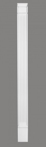 Lišta k orámování - tvrdý plast ProFoam® (Polyuretan), základní bílý nátěr (přetíratelný), 165 x 2160 x 70 mm