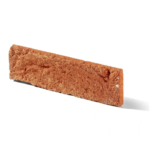 Cihlový obklad, Z BETONU, COUNTRY 711, červená, 205 x 62 mm, tloušťka 14-17 mm, 1 m2