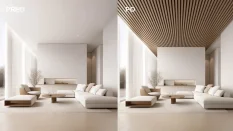 Koncový profil k voděodolnému lamelovému panelu (dvě lamely) - pravý - 2700 x 62 x 20 mm - DUB SVĚTLÝ Koncový profil k voděodolnému lamelovému panelu (dvě lamely) - pravý - 2700 x 62 x 20 mm - DUB SVĚTLÝ