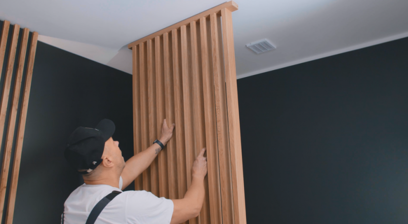 Lamela na dělící stěny - DUB SONOMA, (jednotlivé lamely), FINISH FOLIE 3D, 30 x 70 x 2750 mm