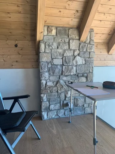Kamenný obklad, Z BETONU, MIX Davos, různé odstíny šedé a hnědé, 150 – 500 x 100 – 300 mm, tloušťka 20 - 60 mm, 1 m2