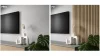 Akustický panel - DUB EURÓPSKY, MDF + CPL PREMIUM, SIVÝ akustický podklad FILC, 300 x 2750 mm