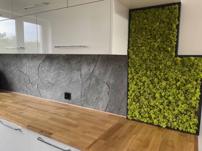 Kamenná dýha - Silver Grey, 1220 x 2440 x 3 mm