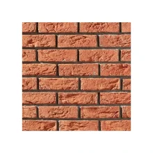 Cihlový obklad, Z BETONU, COUNTRY 711, červená, 205 x 62 mm, tloušťka 14-17 mm, 1 m2