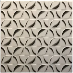 Stropní kazety moderní design - LEAVE ČERNÁ , 495 x 495 x 6 mm