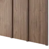 Designový obkladový panel JAPANDI (MDF), OŘECH DÝHA, 24 x 300 x 2750 mm (0,825 m2)
