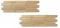 H MINI WOOD, DUB PŘÍRODNÍ, 5 řad, broušené lamely - balení obsahuje 2 kusy panelů (650 x 190 mm)